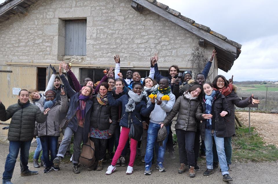 L'équipe Young Caritas en visite dans le Tarn et Garonne