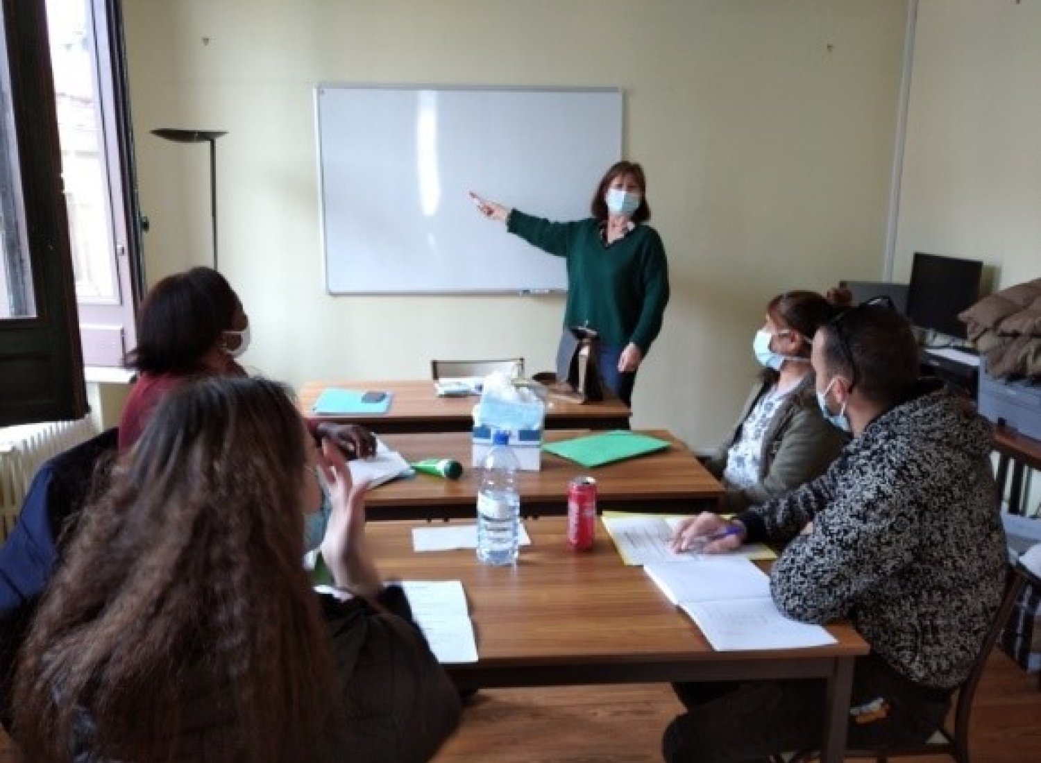 L'apprentissage du français à la Maison Caritas de Bonnefoy